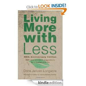Living More with Less Doris Janzen Longacre, Valerie Weaver Zercher 