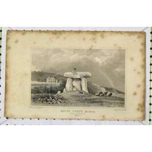   1828 View Kitts Cotty House Aylesford Kent Lacey Print