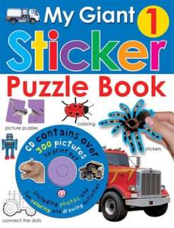   My Giant Sticker Activity Book by Roger Priddy, St 