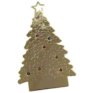  Gloria Duchin Goldtone Christmas Tree Ornament Everything 