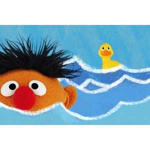 Sesame Street, Ernie and Rubber Ducky , 20 x 30 Poster Print  