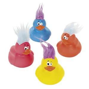  Crazy Hair Rubber Duckies   Novelty Toys & Rubber Duckies 