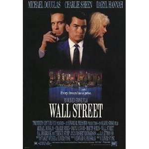  Wall Street Greed Is Good Movie Poster