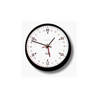   24 Hour Two Zones Commercial 12 Inch Wall Clock MMKGMT