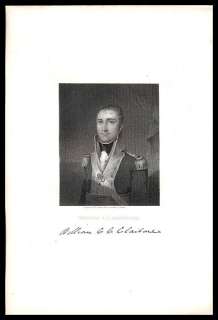 ORIGINAL PRINT WILLIAM CC CLAIBORNE 1st GOV OF LOUISANA  