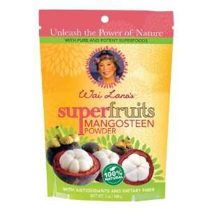 Wai Lana Superfruits Powder, Mangosteen, 7 Ounce  Grocery 
