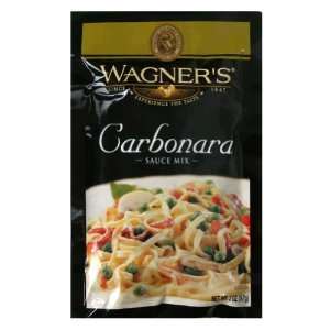 Wagners, Sauce Carbonara, 2 OZ (Pack of 6)  Grocery 