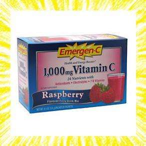 Emergen C Health and Energy Booster Raspberry 30/packs  