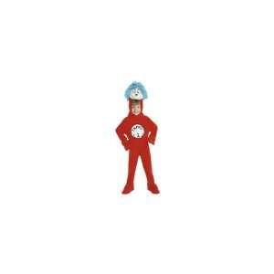  Thing 1 Cat in the Hat Child Costume (Small(child size 4 6 