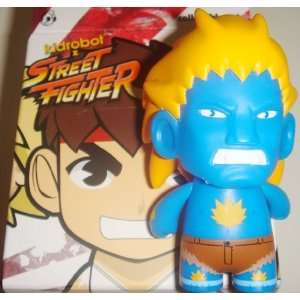  Kidrobot Street Fighter 3 inch Figure   BLANKA BLUE 
