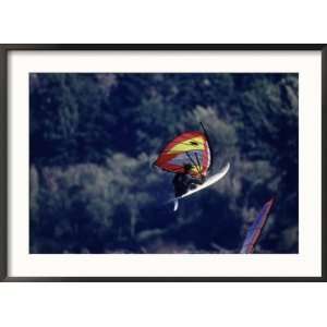  Wind Surfing, Columbia River Gorge, OR Framed Photographic 