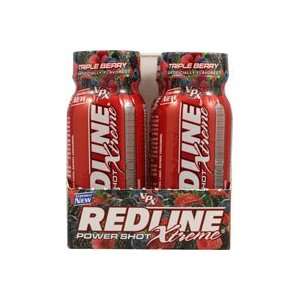 VPX Redline Xtreme Xtreme Shot Triple Berry    3 oz Each / Pack of 4