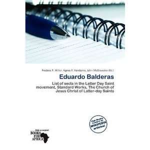  Eduardo Balderas (9786139676545) Frederic P. Miller 