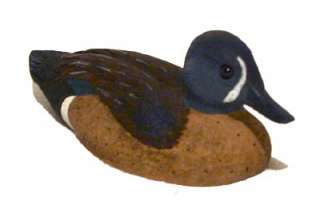 DUCK DECOY ~ BLUE TEAL DRAKE ~ 5 INCHES  