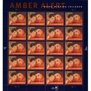 Amber Alert 20 x 39 cent US Stamps scot 4031 NEW 2006