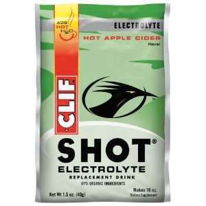   Shot Hot Electrolyte Drink Mix Hot Apple Cider  12 Pk, 1.125 lbs Boxes