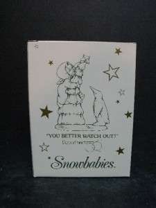DEPT 56 SNOWBABIES YOU BETTER WATCH OUT   #68851   NEW  