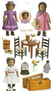 AMERICAN GIRL ADDY STICKERS PARTY FAVORS~GIFT BAGS  
