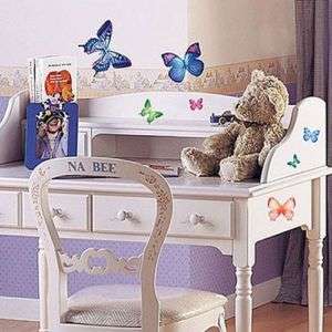 PS 58004 BUTTERFLY ADHESIVE WALL DECOR MURAL STICKER  