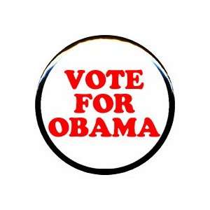   Napoleon Dynamite Style Vote For Obama Button/Pin 