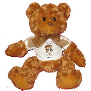   head Listen to your Akita Plush Teddy Bear with WHITE T Shirt Toys