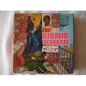  1977 The Bionic Woman Lindsay Wagner 121 Pieces Jigsaw 