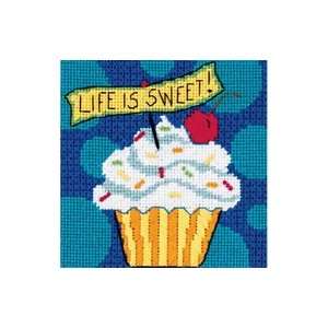  Dimensions Life Is Sweet 5x5 Mini Needlepoint Kit