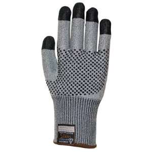 Monarch Dots Gray 13 Gauge Taeki Shell, Nitrile Dots Gloves  