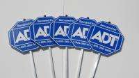 ADT/BRINKS/HOME SECURITY ALARM SYSTEM YARD SIGN & 25 WINDOW STICKERS 