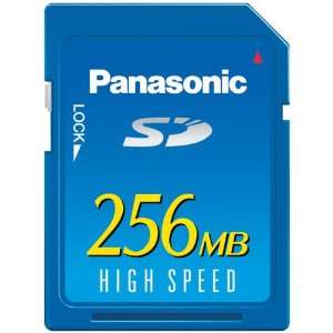  PANASONIC 256MB SD Memory Card RPSD256BU1A Electronics