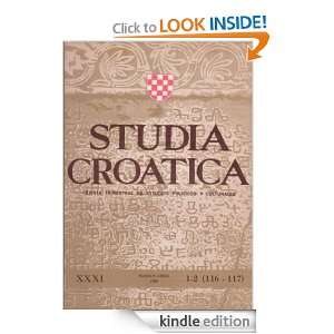 Studia Croatica   números 116   117   1990 (Spanish Edition) [Kindle 