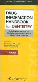 Drug Information Handbook for Dentistry, (1591952964), Richard L. Wynn 