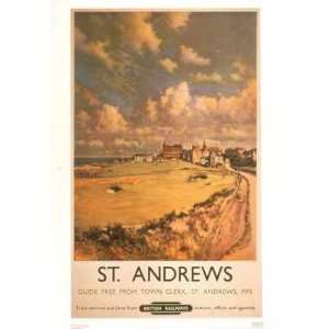 St. Andrews Macintosh Patrick by British Rail. size 25 inches width 