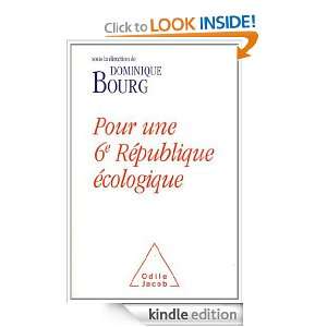 Pour une 6e République écologique (SCIENCE HUM) (French Edition 