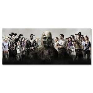  The Walking Dead TV Zombie Wall Silk Poster 36×15 