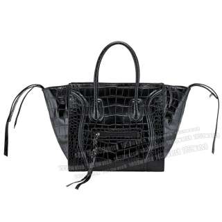 Elegant Bat IT Bag croc embossed womans handbag tote bag w91/30cm 