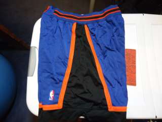 Authentic Puma New York NY Knicks Shorts 36 XL sewn vtg rare lin ewing 