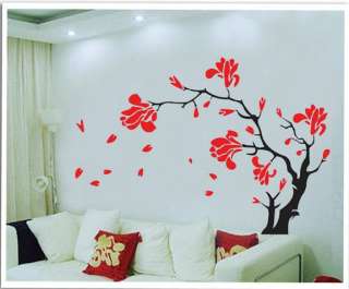 Vinyl Wall Art Decal Sticker Sakura & Swallows 60colors  