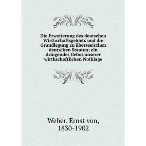   unserer wirthschaftlichen Nothlage Ernst von, 1830 1902 Weber Books