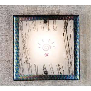  12W Imagination Fused Glass Sconce