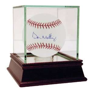 MLB New York Yankees Don Mattingly Autographed Baseball 