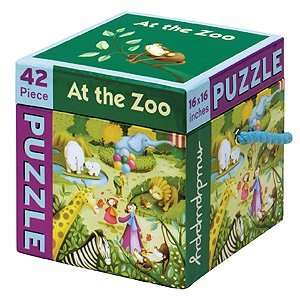  Mudpuppy At the Zoo 42 Piece Puzzle Toys & Games