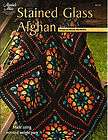 Stained Glass Afghan Annies Attic Winning Crochet Pattern Booklet 