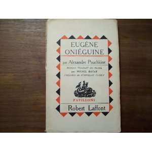  Eugene Onieguine Alexandre Pouchkine Books