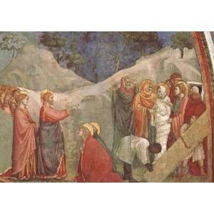   Life of Mary Magdalen   Raising of Lazarus, By Giotto
