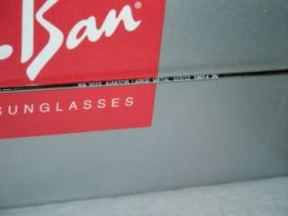 Ray Ban AVIATOR RB3025 003/32 SILVER GREY GRADIENT 58mm 805289101178 