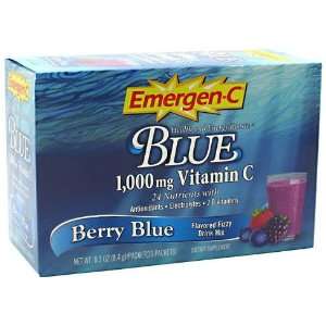 Alacer Corp. Health and Energy Booster, Berry Blue, 30 packets [0.3 oz