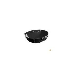  Anatole K 2230 4 7 Pedestal Sink Basin, Black Black