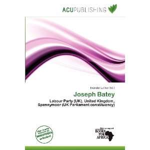  Joseph Batey (9786200836618) Evander Luther Books