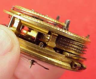 Thomas Wagstaffe Sweep Cylinder Escapement Fusee Movement London 